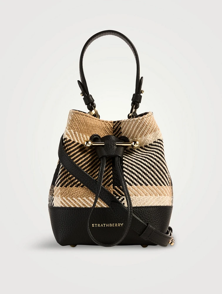 Lana Osette Tartan Bucket Bag