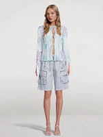 Printed Chiffon Blouse