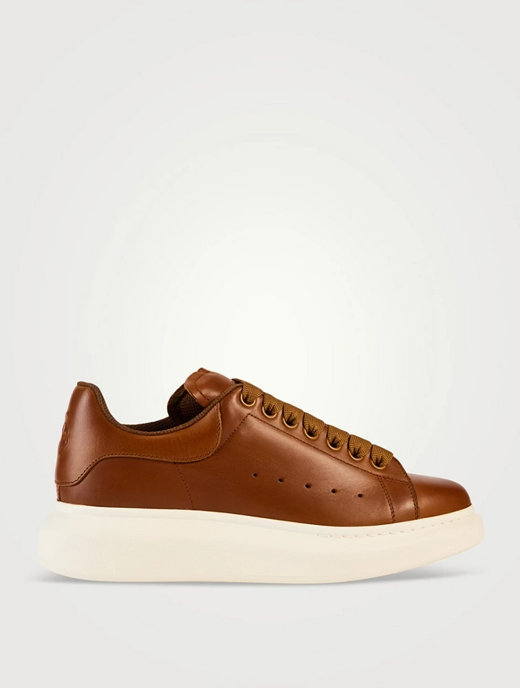 Oversized Leather Sneakers
