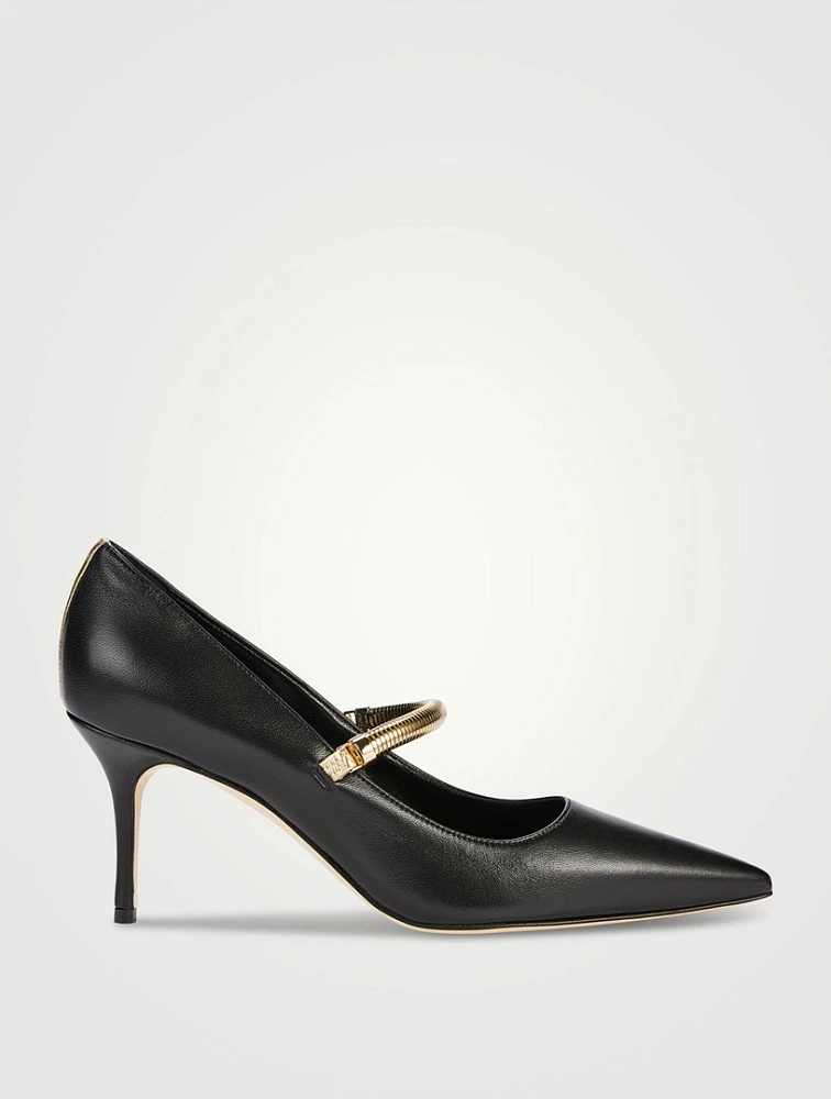Peleona Leather Pumps
