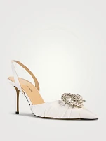Galaxy Satin Slingback Pumps