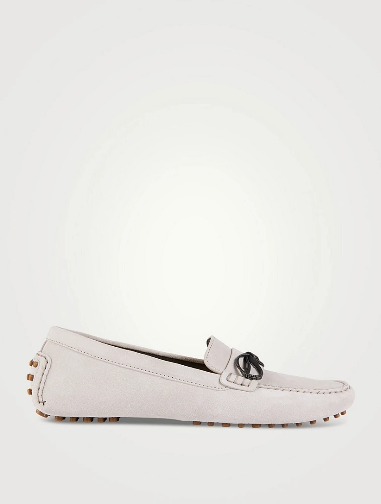 Suede Driving Shoes
