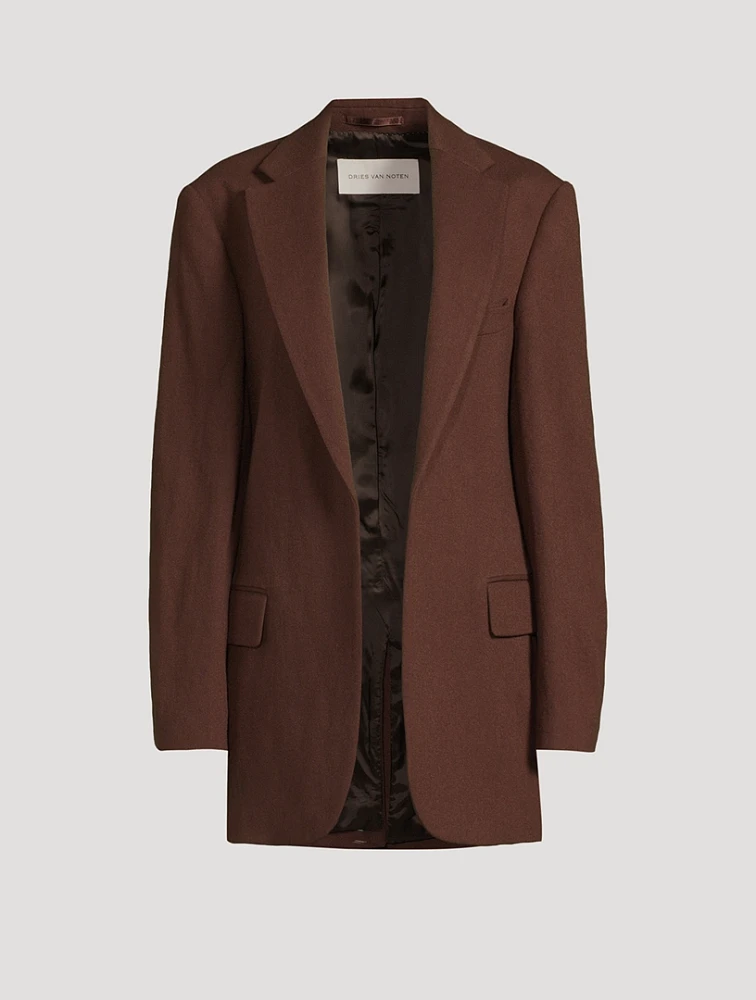 Oversized Single Breasted Blazer