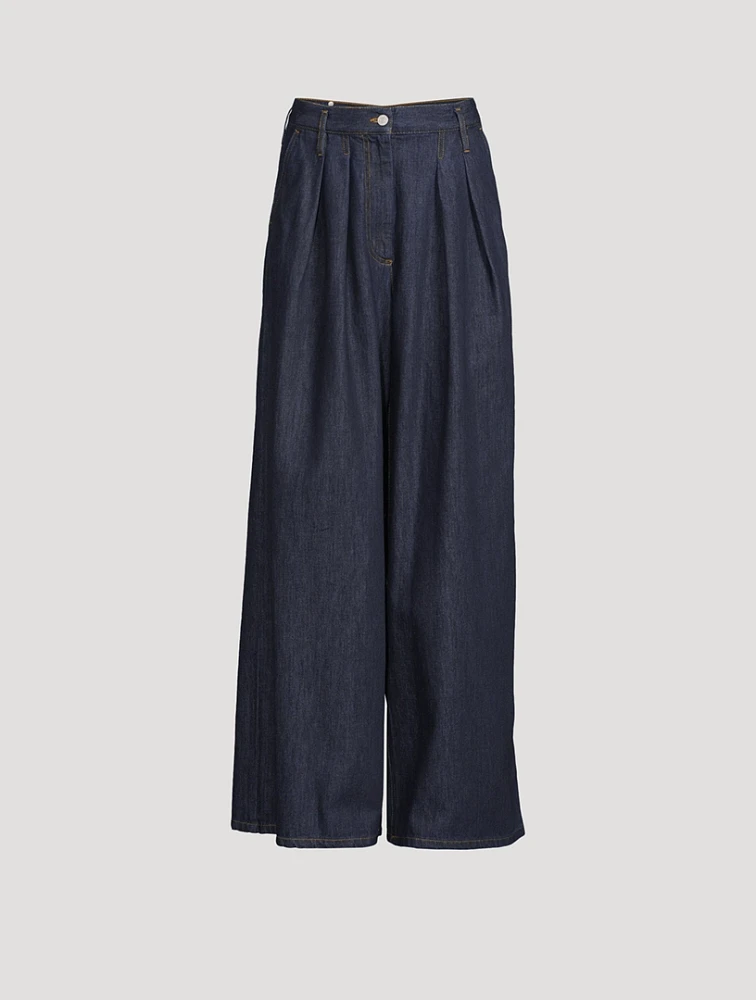 Pamplona Wide-Leg Jeans