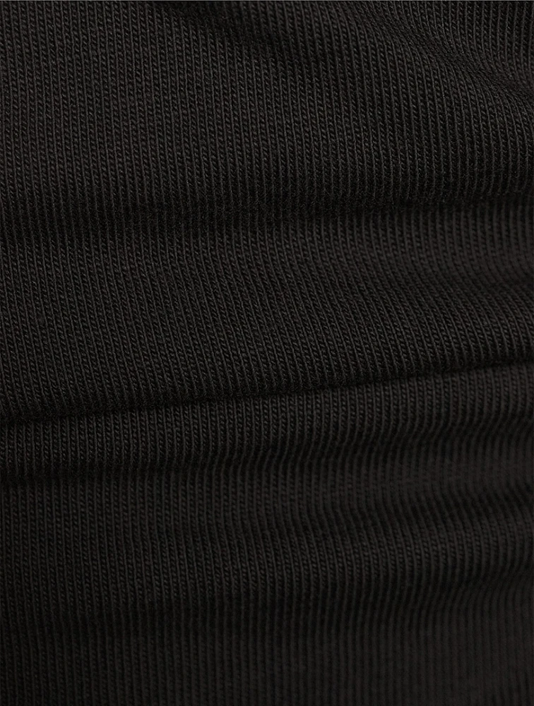 Gathered Sleeveless Top