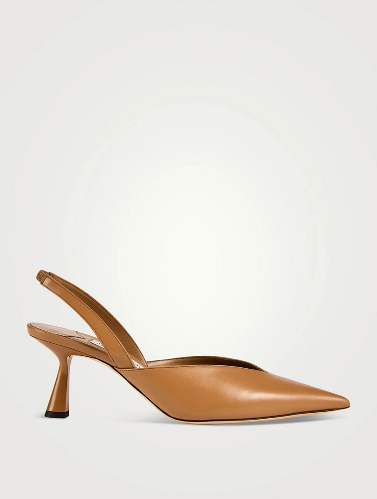 Maryanne Leather Slingback Pumps