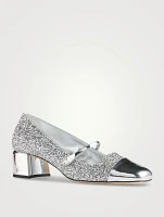 Elisa Glitter Mary Jane Pumps