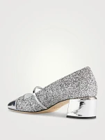 Elisa Glitter Mary Jane Pumps