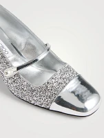 Elisa Glitter Mary Jane Pumps