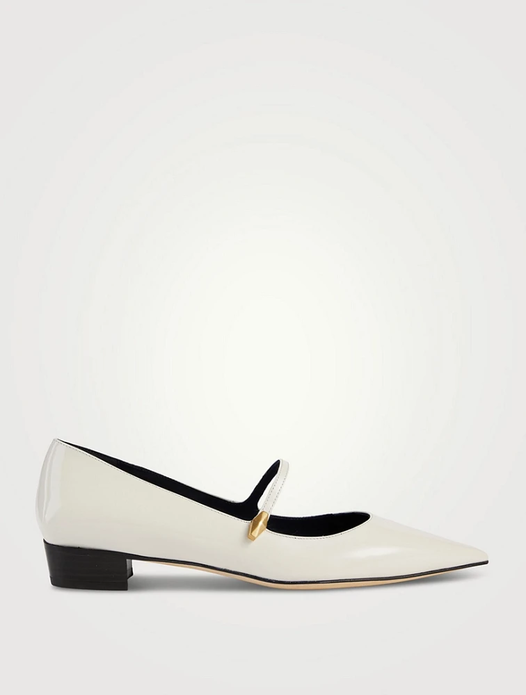 Carolyn Patent Leather Mary Jane Flats