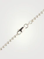 Small Silver Gummie Bear Pendant Necklace