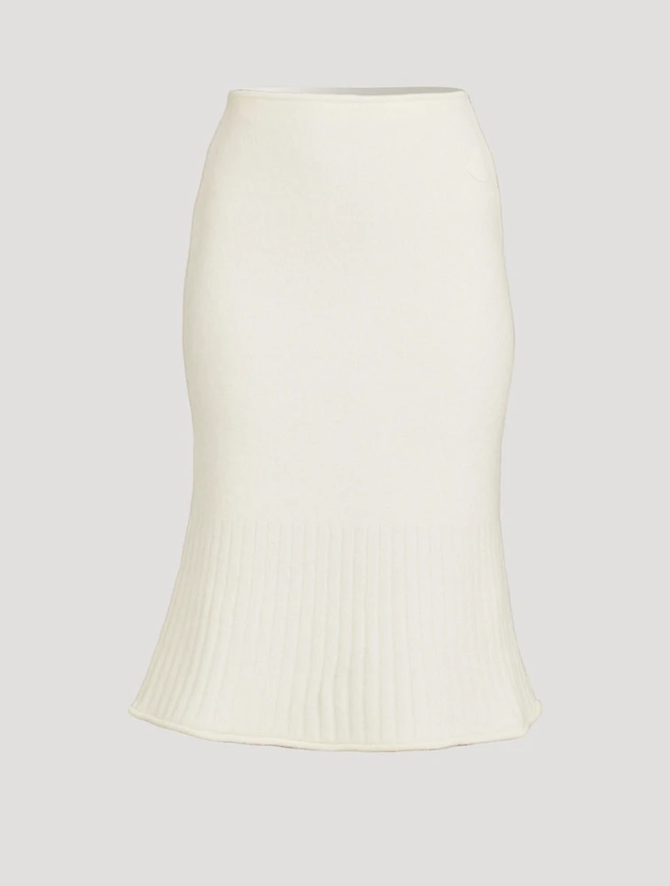 Knit Midi Skirt