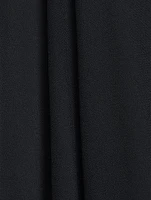 Asymmetric Crêpe Gown