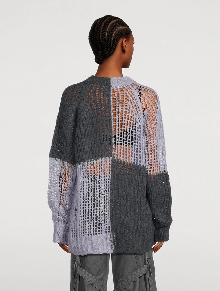 Open-Weave Sweater