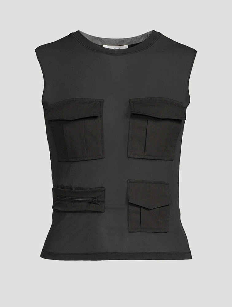Mesh Cargo Top