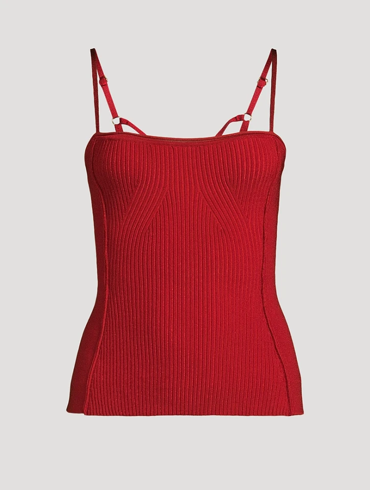 Le Haut Sierra Ribbed Tank Top