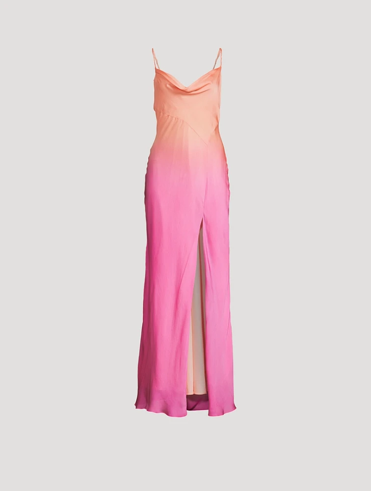 Nadine Ombré Slip Dress