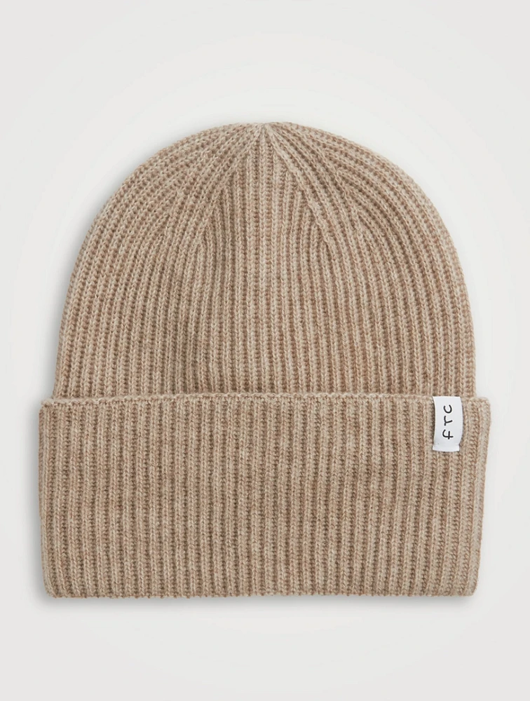 Fair Trade Cashmere Ribbed Toque