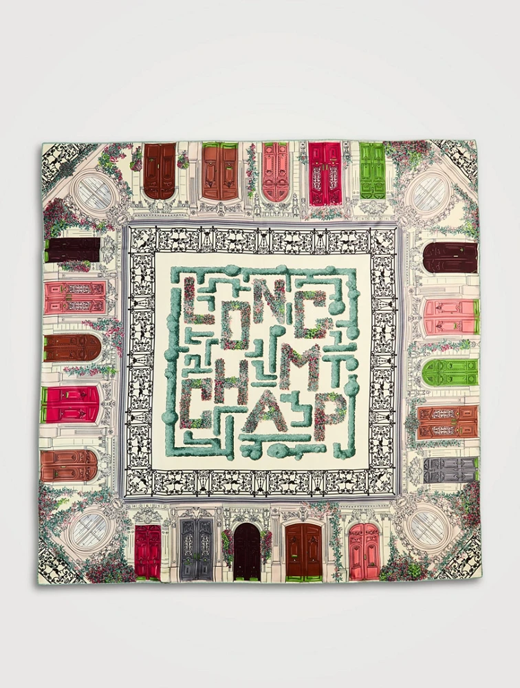Jardin Parisien Silk Scarf