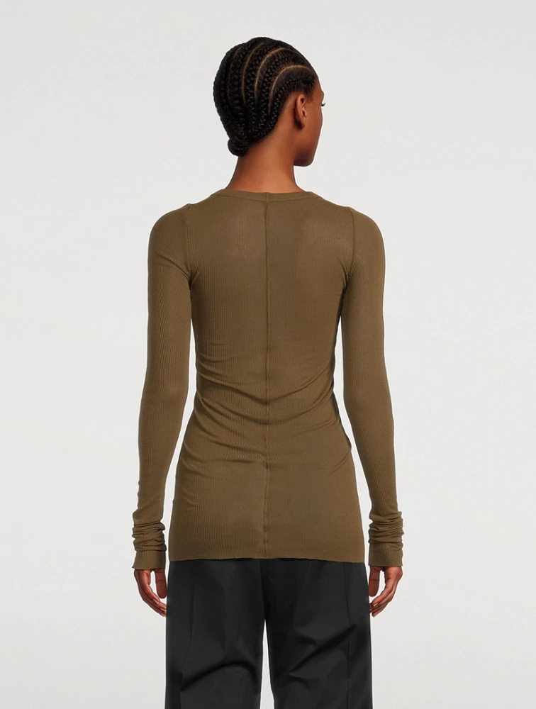 Porterville Ribbed Long-Sleeve T-Shirt