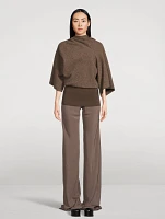 Porterville Draped Wool Top