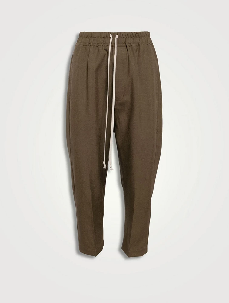 Astaires Tapered-Leg Wool Trousers