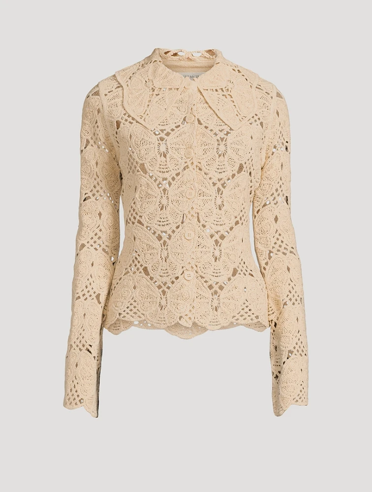 Gwenevere Crochet Shirt
