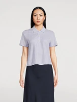 Ribbed Polo Shirt