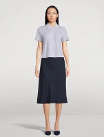 Ribbed Polo Shirt