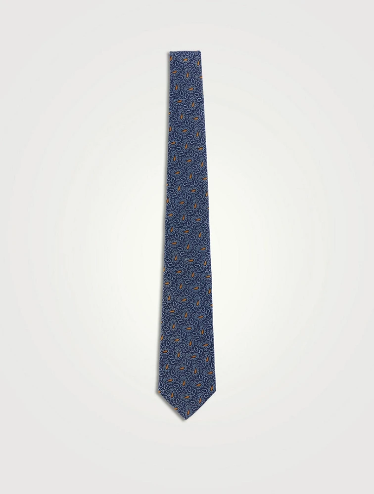 Micro Paisley Tie