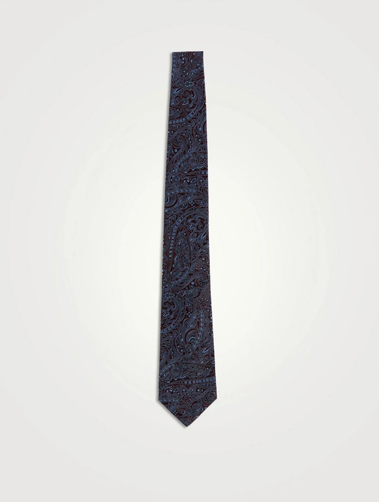 Tonal Paisley Tie