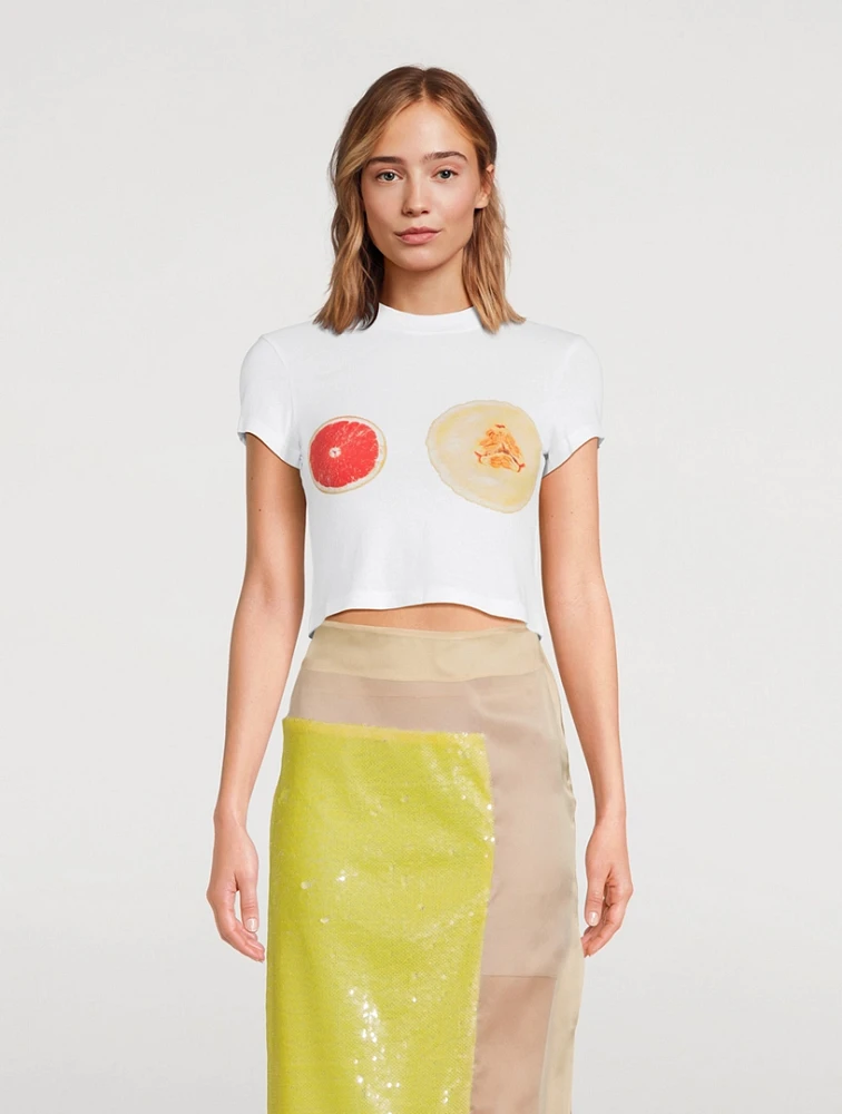 Fruit Cropped T-Shirt