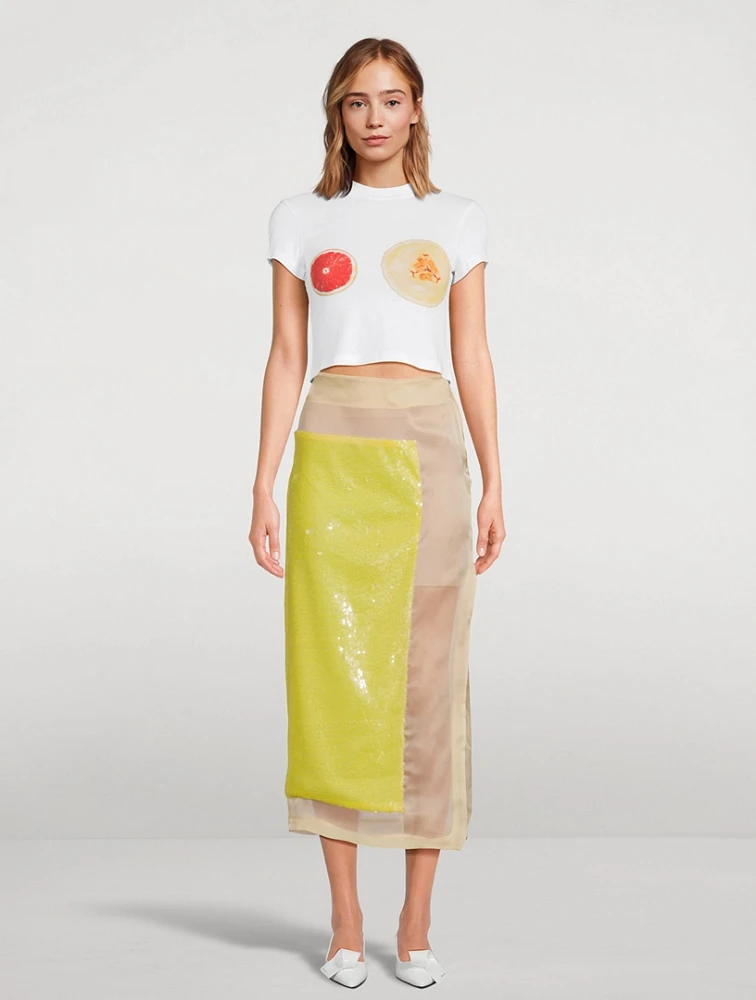 Fruit Cropped T-Shirt