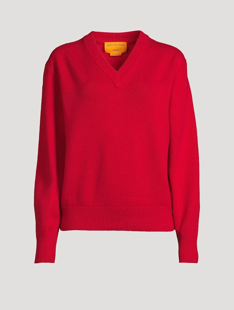 The V Cashmere Sweater
