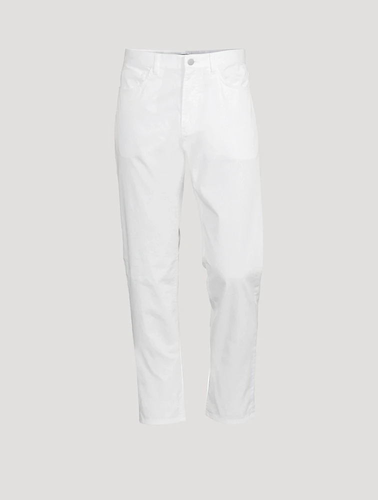 Zaine Slim Straight-Leg Pants