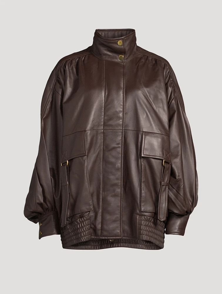 Illustration Leather Jacket