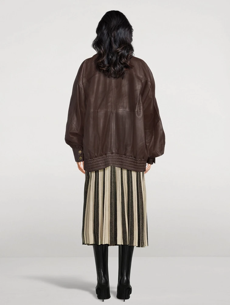 Illustration Leather Jacket