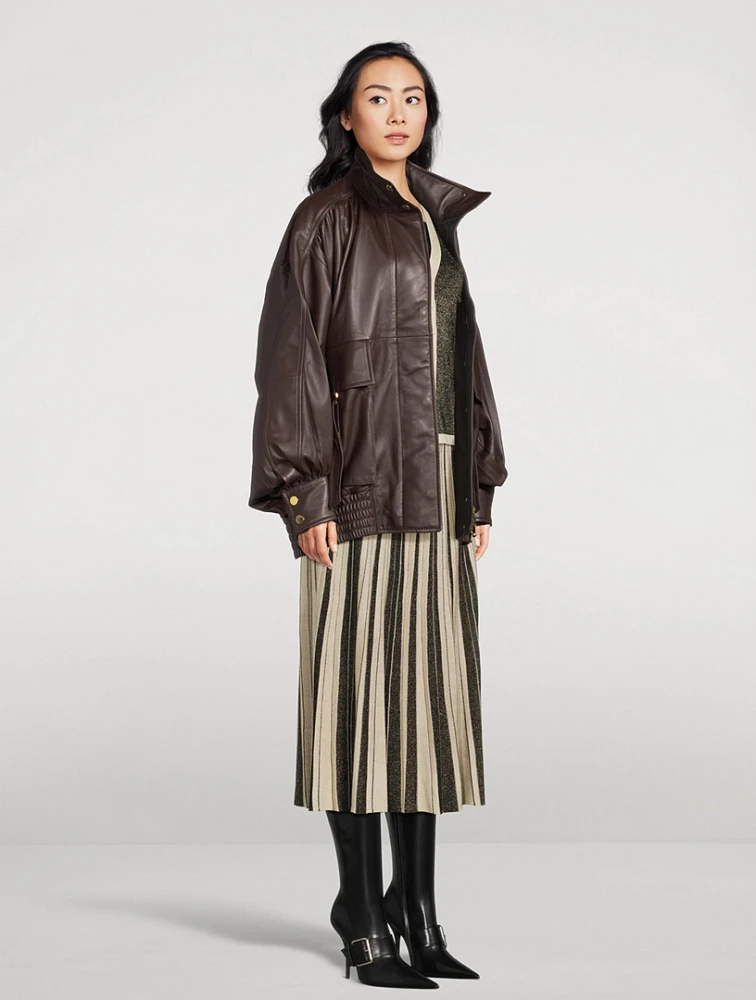 Illustration Leather Jacket