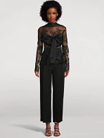 Illustration Lace Blouse