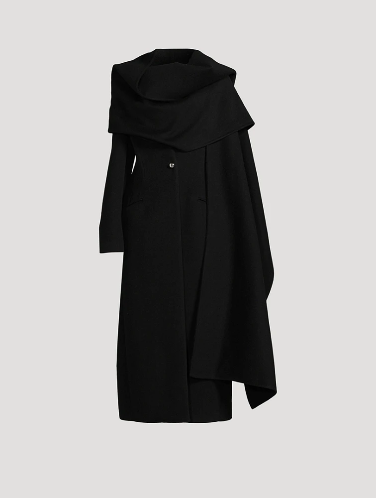 Cashmere Scarf Coat