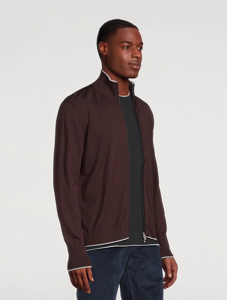 Avalon Wool Zip Sweater