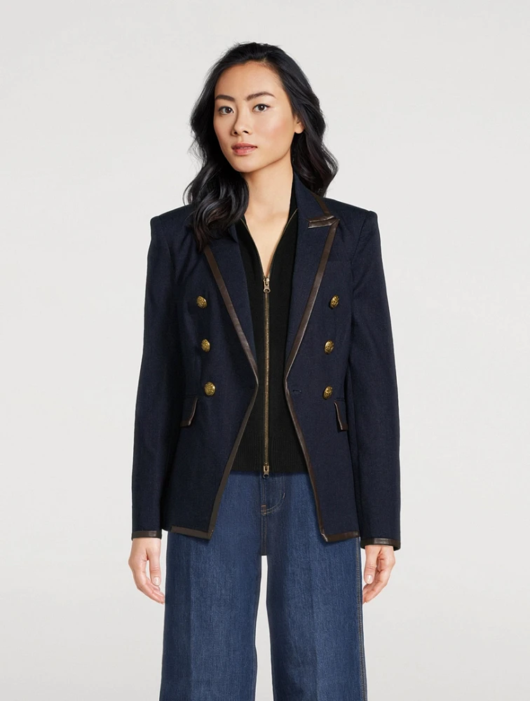 Miller Dickey Double-Breasted Blazer