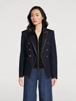 Miller Dickey Double-Breasted Blazer