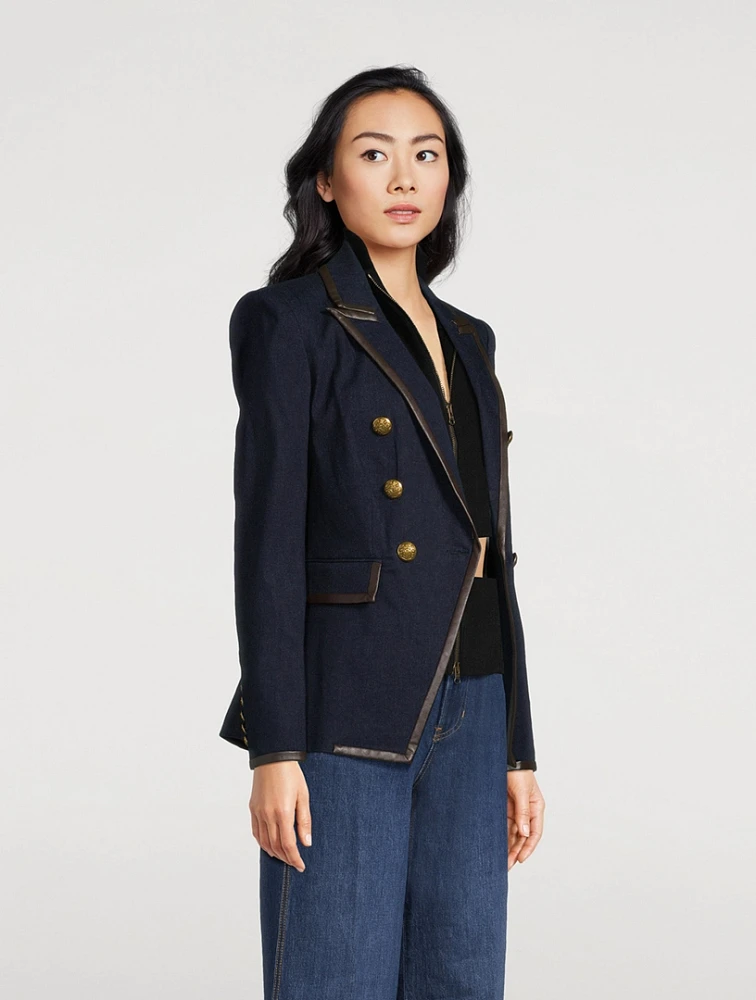 Miller Dickey Double-Breasted Blazer