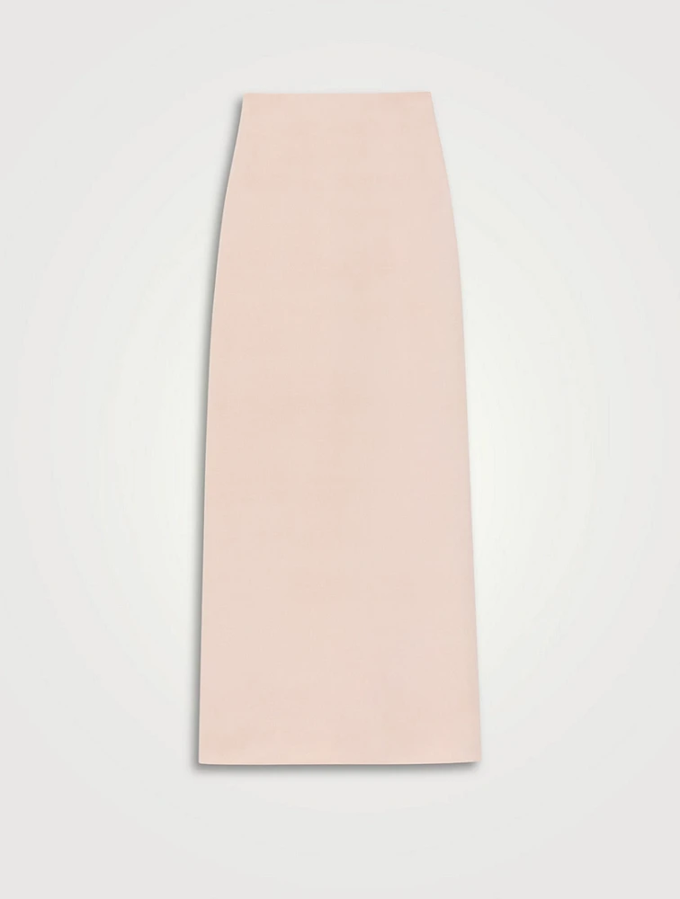 High-Waisted Maxi Skirt