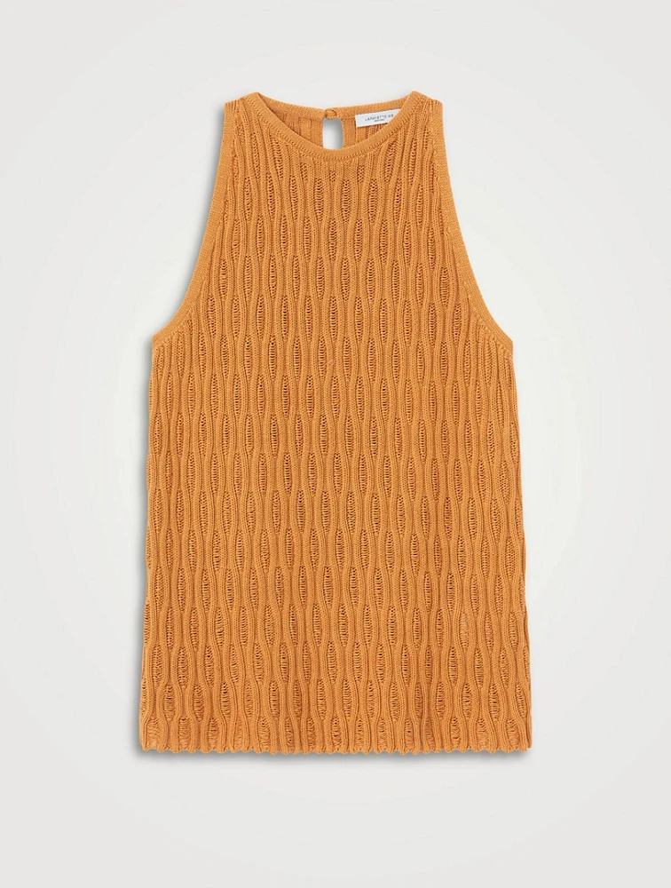 Lattice Stitch Tank Top