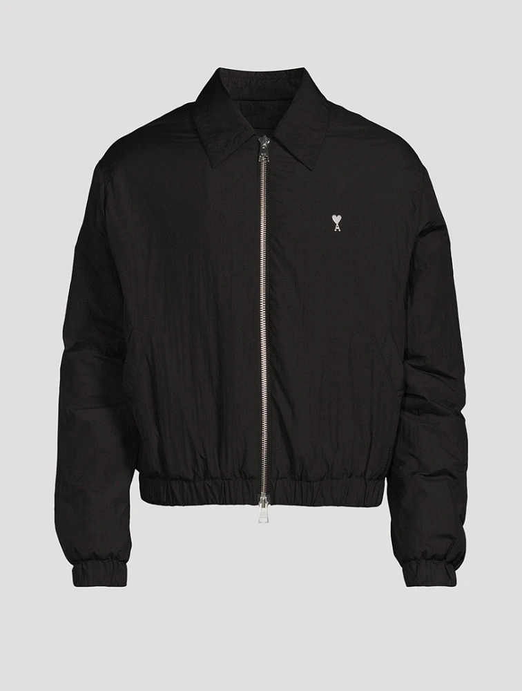 Ami de Cœur Technical Canvas Zip Jacket