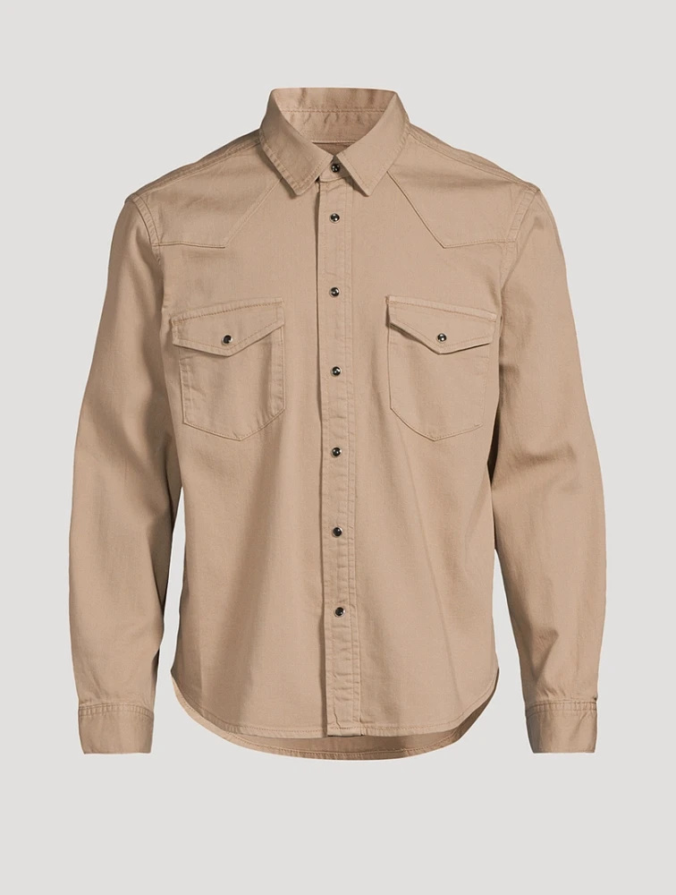 Denim Western Shirt