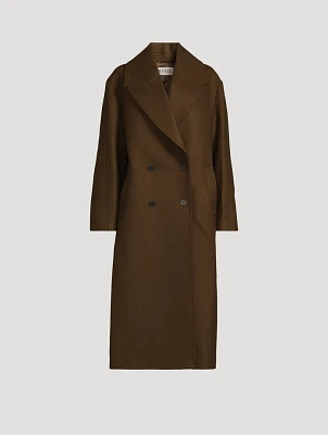Oversized Double Breasted Coat