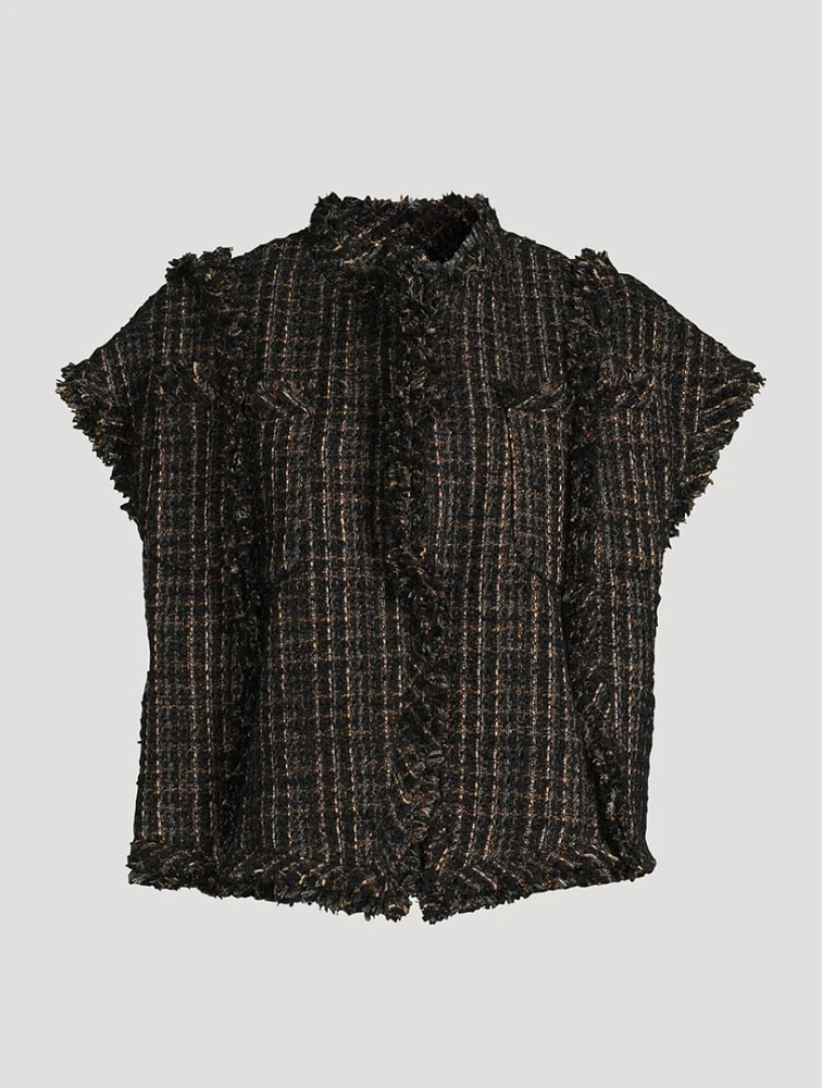 Tweed Vest